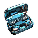 Fones de Ouvido Sem Fio M10 TWS com Bluetooth, com Caixa de Carregamento, LED, Estéreo Esportivo com Cancelamento de Ruído, Earbuds/Headset Compatível com Xiaomi