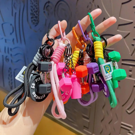 Chaveiro Fitness Unissex com Design de Academia